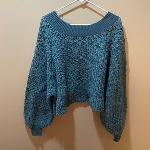 FP Chunky Knit Crop Sweater